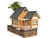 Для домов и коттеджей (модульные, деревянные, каркасные, кирпичные)